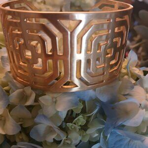 Julie Vos Wide Cuff Statement Bracelet